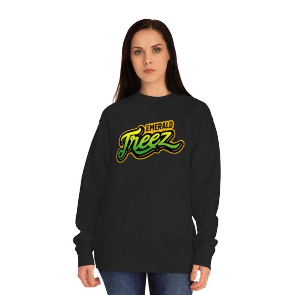 Emerald Treez long-sleeve shirt, black t-shirt, casual wear, marijuana shop, cannabis dispensary merchandise, OKC