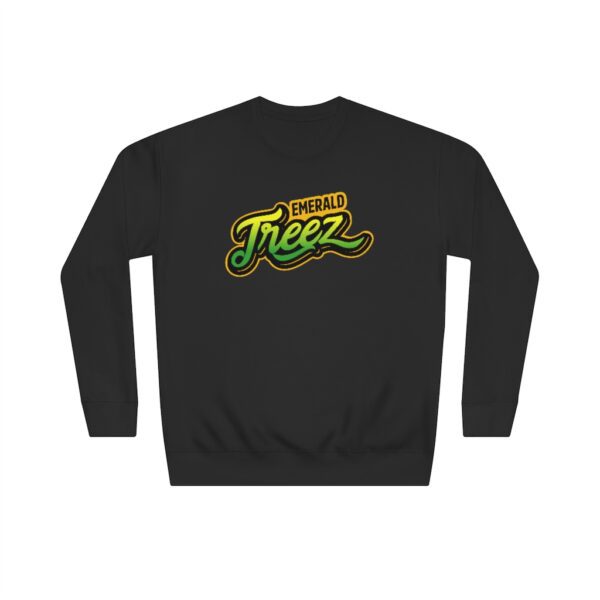 Emerald Treez long-sleeve shirt, black t-shirt, casual wear, marijuana shop, cannabis dispensary merchandise, OKC